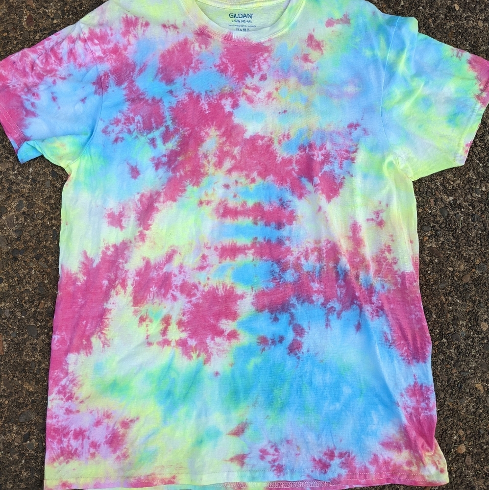 Custom tie dye shirt
